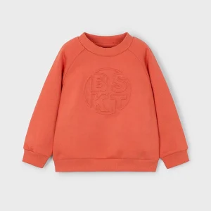 Sweat embossed Laranja - Mayoral