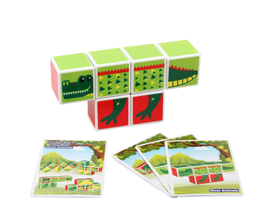 Puzzle infantil Magnético 6 cubos 28X21cm - Image 7