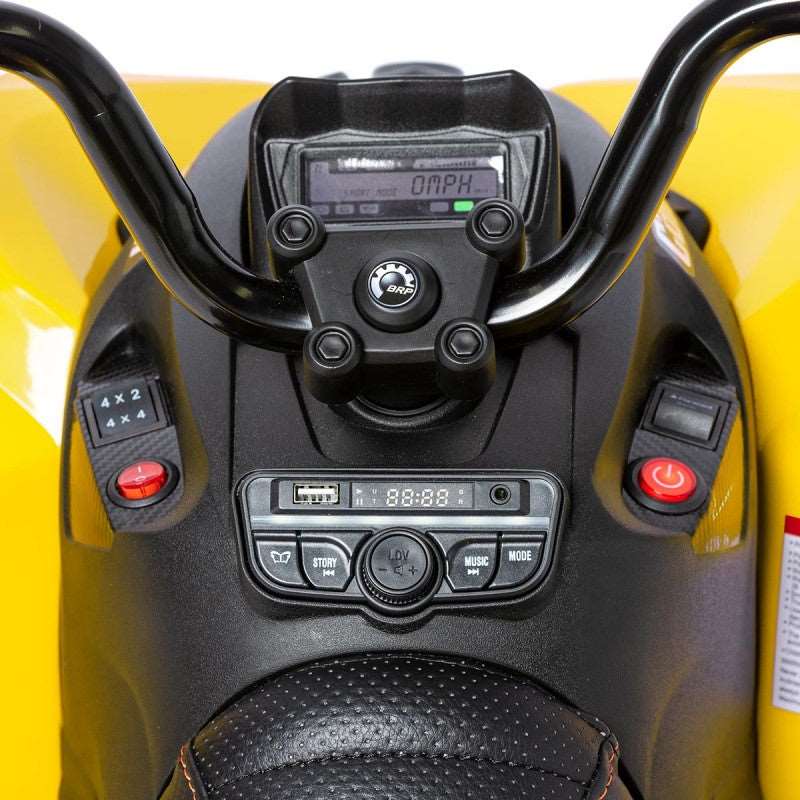 Moto 4 elétrica para criança Can Am Renegade 24V (PREMIUM) - Image 7
