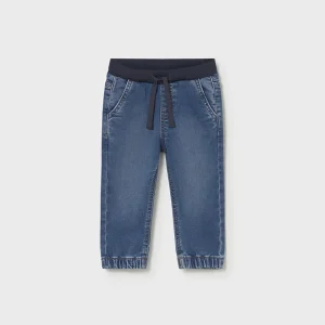 Calça soft denim jogger - Base - Mayoral