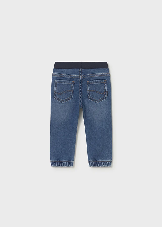 Calça soft denim jogger - Base - Mayoral - Image 3