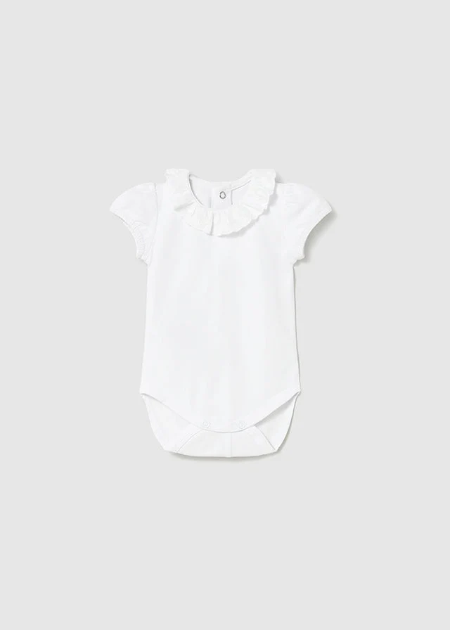 Body com gola - Cor Branco - Mayoral - Image 2