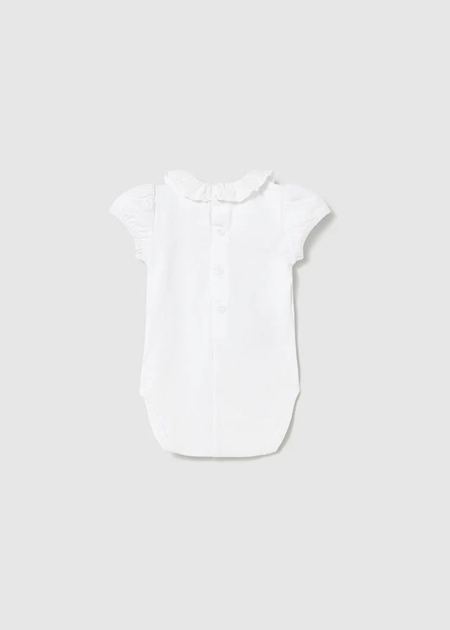 Body com gola - Cor Branco - Mayoral - Image 3