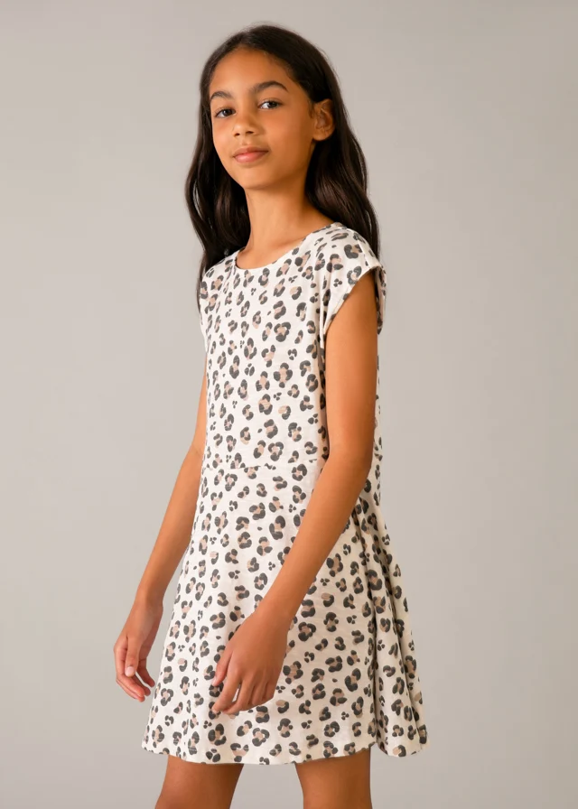 Vestido estampado - Osso - Mayoral - Image 2