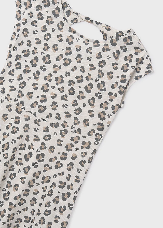 Vestido estampado - Osso - Mayoral - Image 7