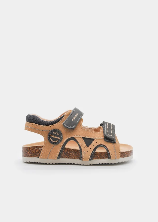 Sandálias Bio velcros - Cor Camel - Mayoral - Image 3