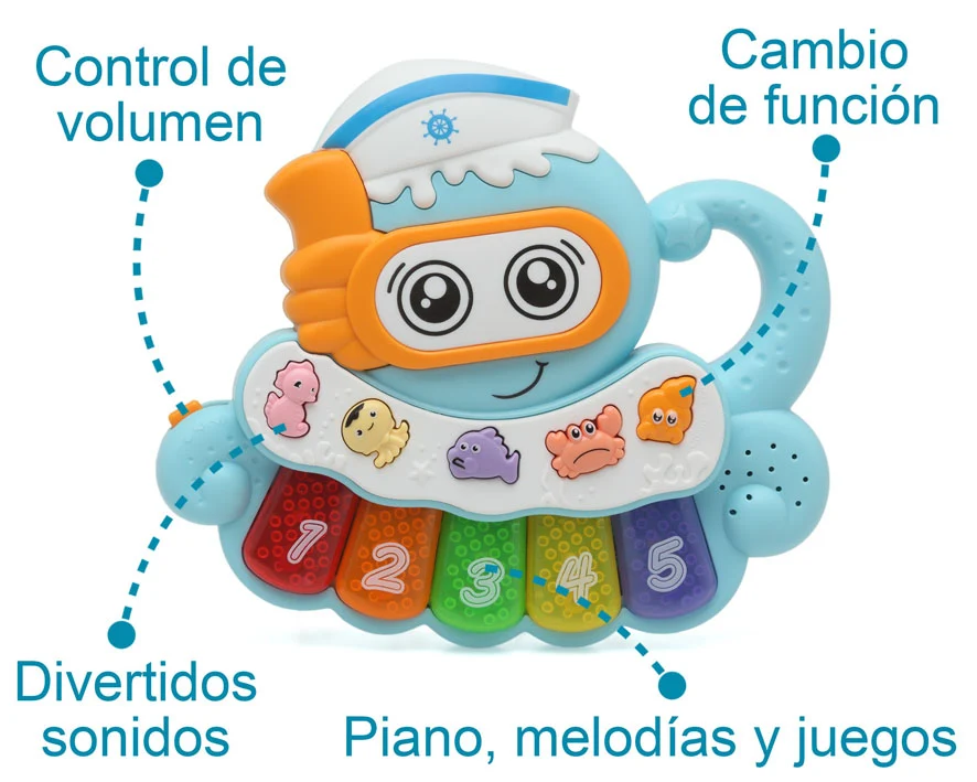 Piano musical polvo 21X16cm - Image 6