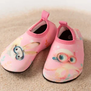 Aquasocker - Calçado para bebé anti derrapante para praia ou piscina - Kiokids Rosa