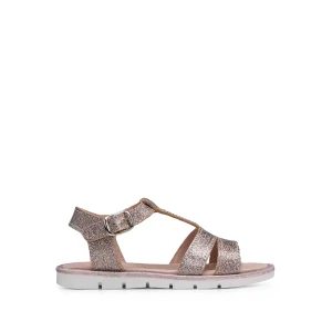 Sandália Casual Criança Pele Rosa