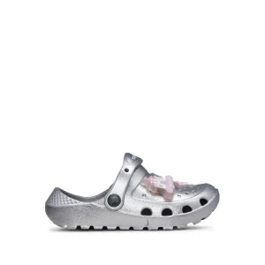 Chinelo Casual Criança Prata