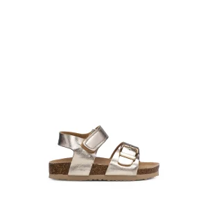 Sandália Casual Criança Dourado