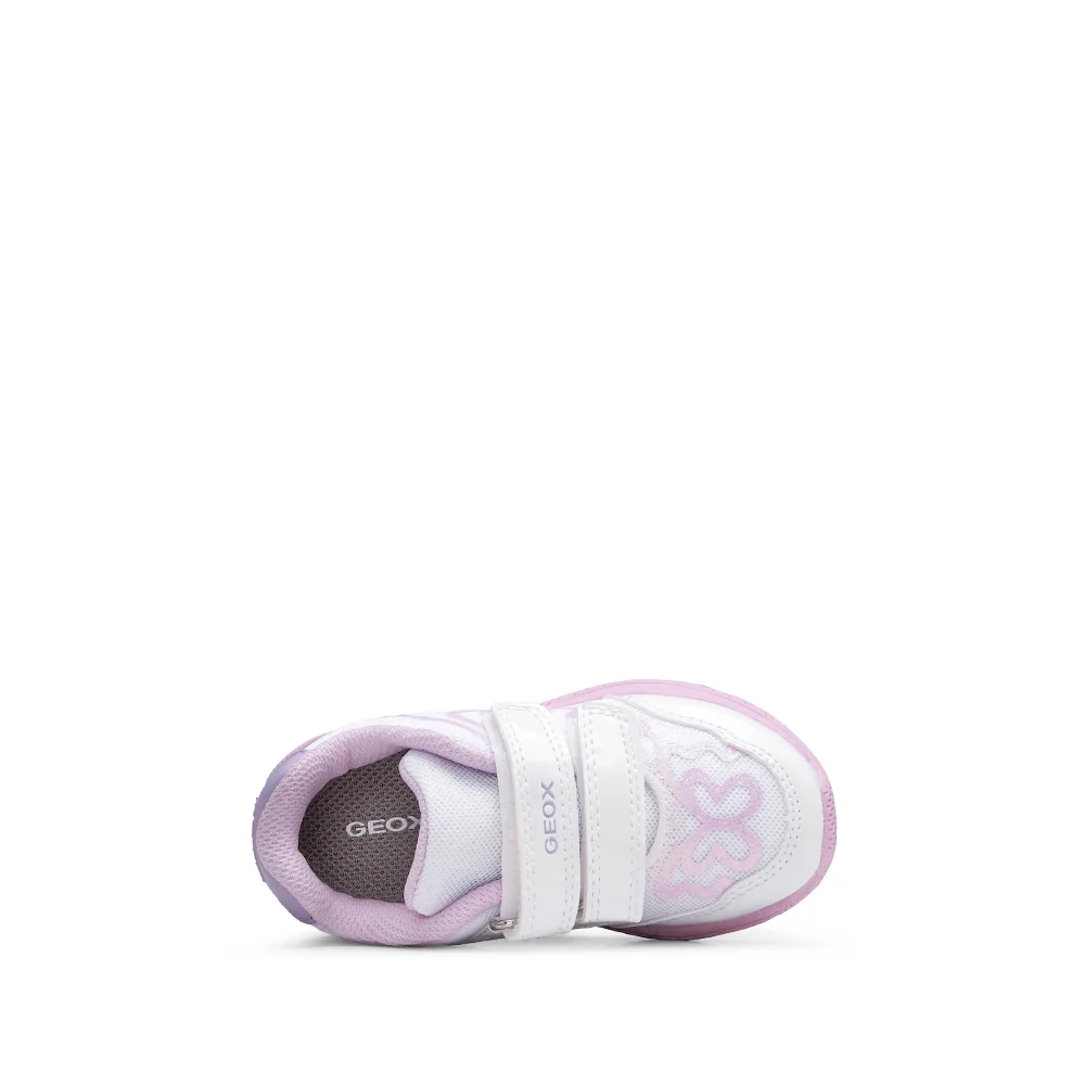 Sapatilha Casual Criança Sprintye Branco E Rosa - Image 5