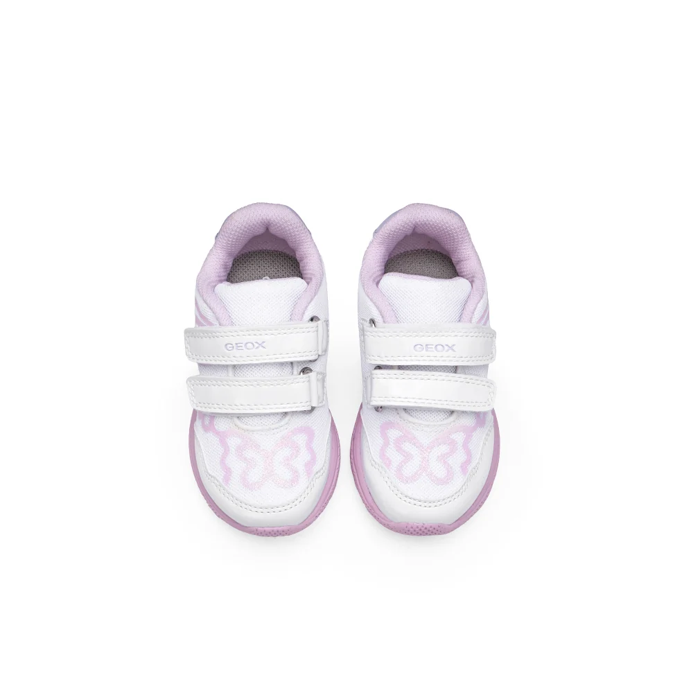Sapatilha Casual Criança Sprintye Branco E Rosa - Image 6