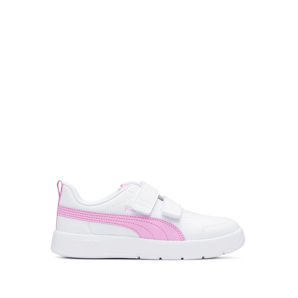 Sapatilha Casual Criança Pele Sintética Courtflex V3 Branco - Image 2