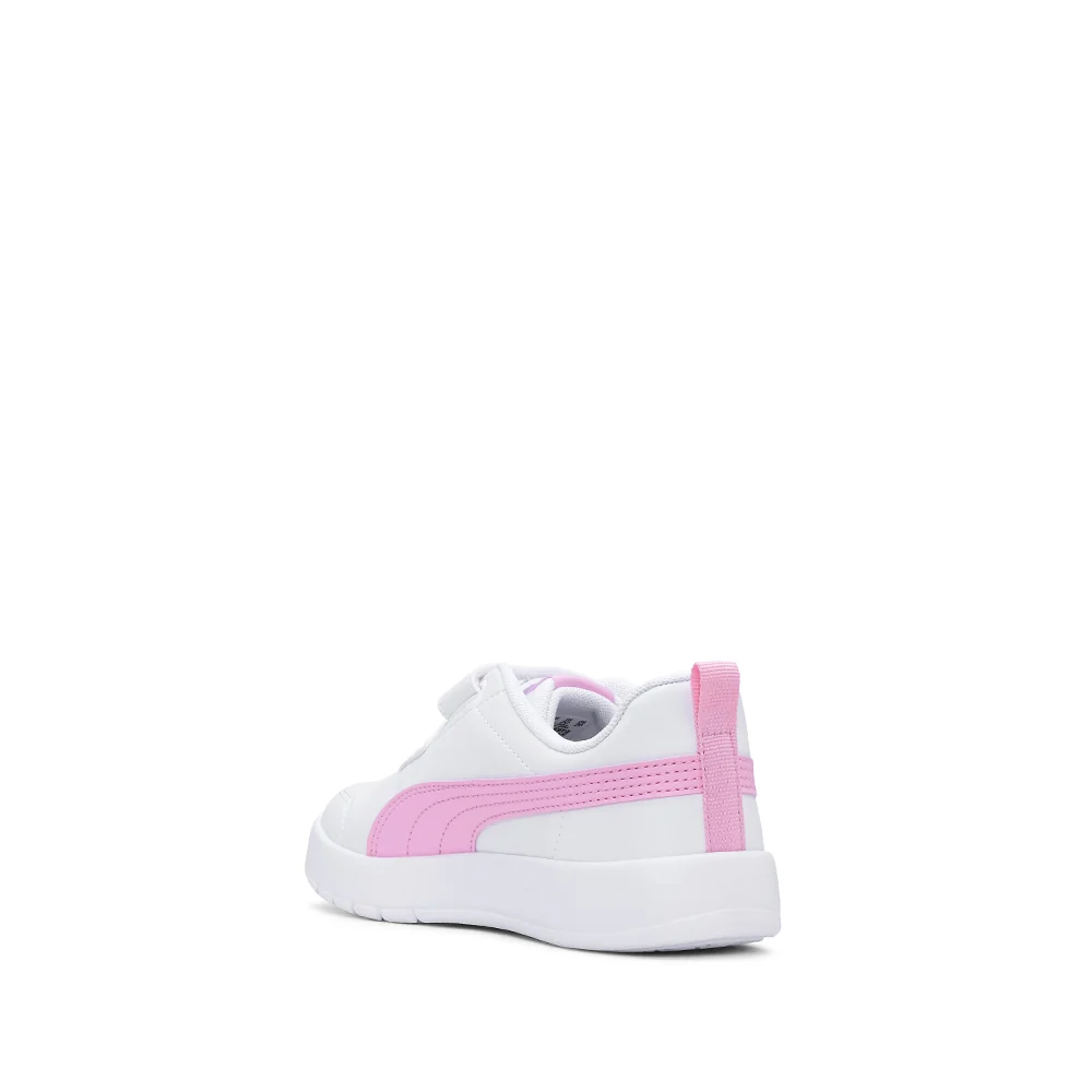 Sapatilha Casual Criança Pele Sintética Courtflex V3 Branco - Image 5