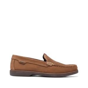 Sapato Casual Homem Pele Taupe