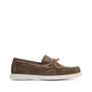 Sapato Vela Homem Camurça Taupe