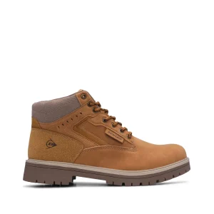 Botim Casual Homem Pele Camel