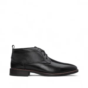 Botim Casual Homem Pele Preto
