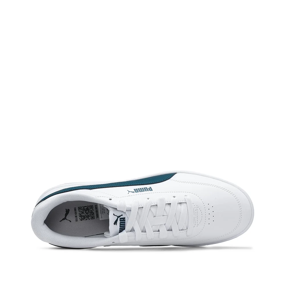 Sapatilha Casual Homem Court Classic Clean Branco E Verde - Image 6