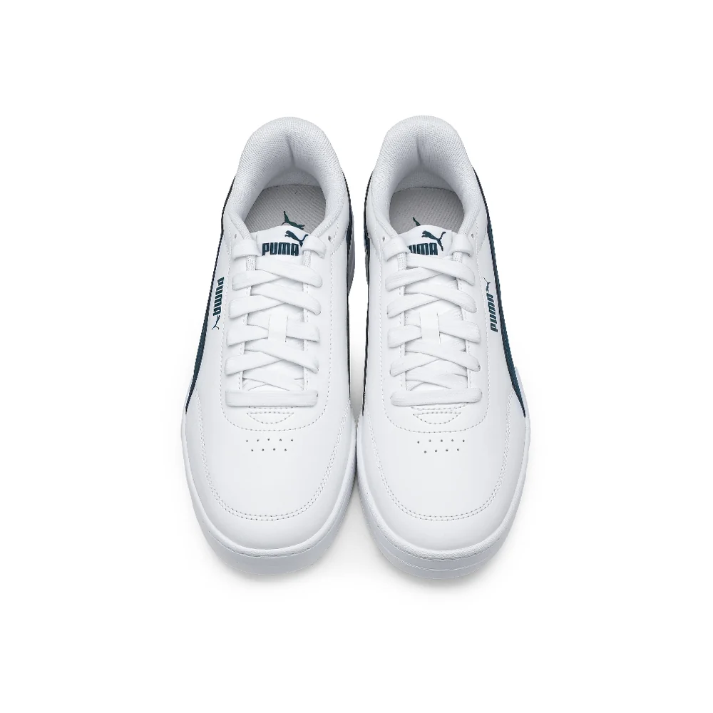 Sapatilha Casual Homem Court Classic Clean Branco E Verde - Image 7