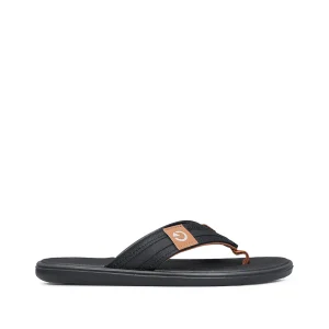 Chinelo Praia Homem Impermeável Preto