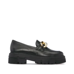 Sapato Mocassim Mulher Pele Preto