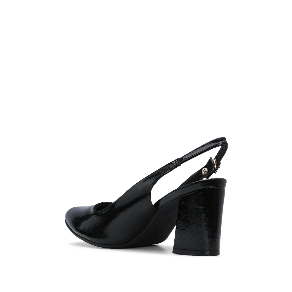 Sapato Salto Alto Mulher Verniz Preto - Image 5