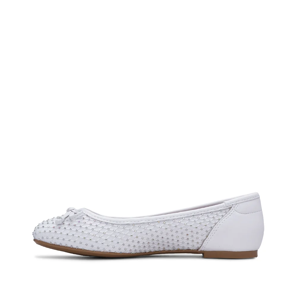 Sapato Sabrinas Mulher Pele Sintética Branco - Image 3