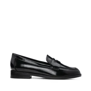 Sapato Mocassim Mulher Polido Preto