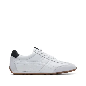 Sapatilha Casual Mulher Pele Branco E Preto