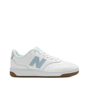 Sapatilha Casual Mulher B80 Branco E Azul