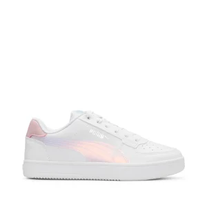 Sapatilha Casual Mulher Branco E Rosa