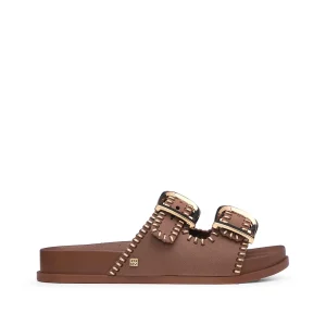 Chinelo Praia Mulher Café