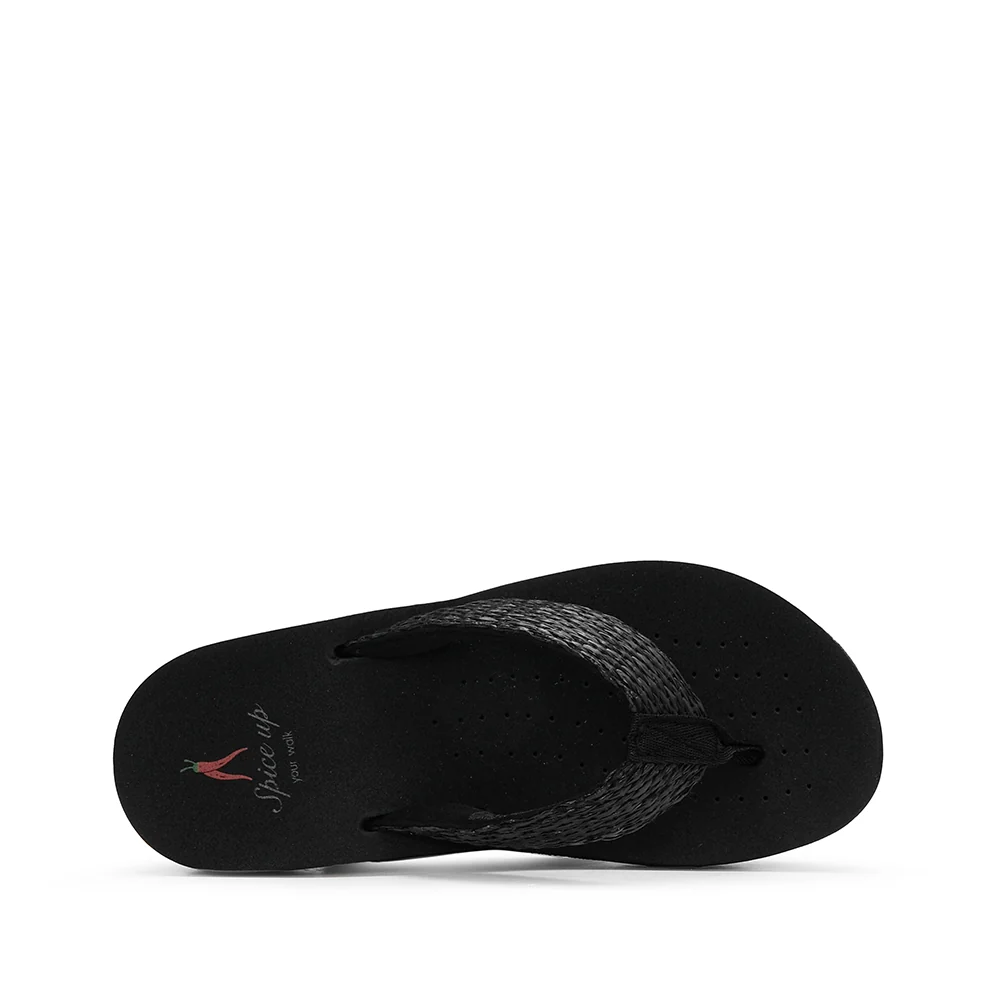 Chinelo Conforto Mulher Preto - Image 5