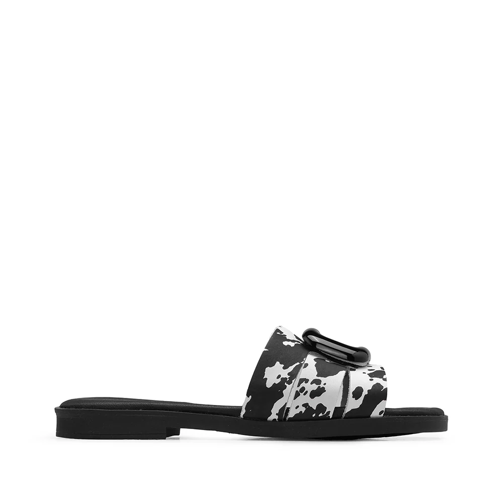 Chinelo Casual Mulher Pele Preto - Image 2