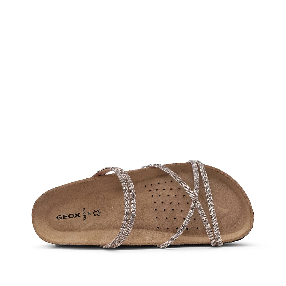 Chinelo Casual Mulher Ouro Rosa - Image 5