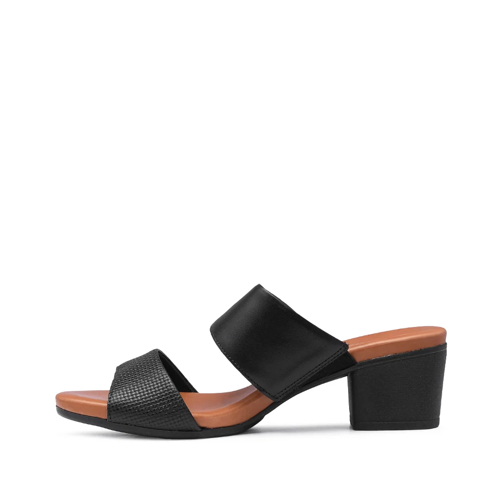 Soca Casual Mulher Pele Preto - Image 3