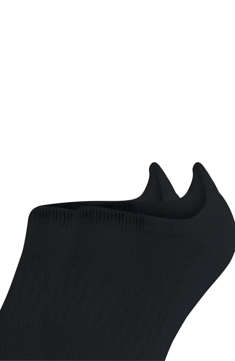 Meia Soquete de Mulher em Algodão Preto - Image 3