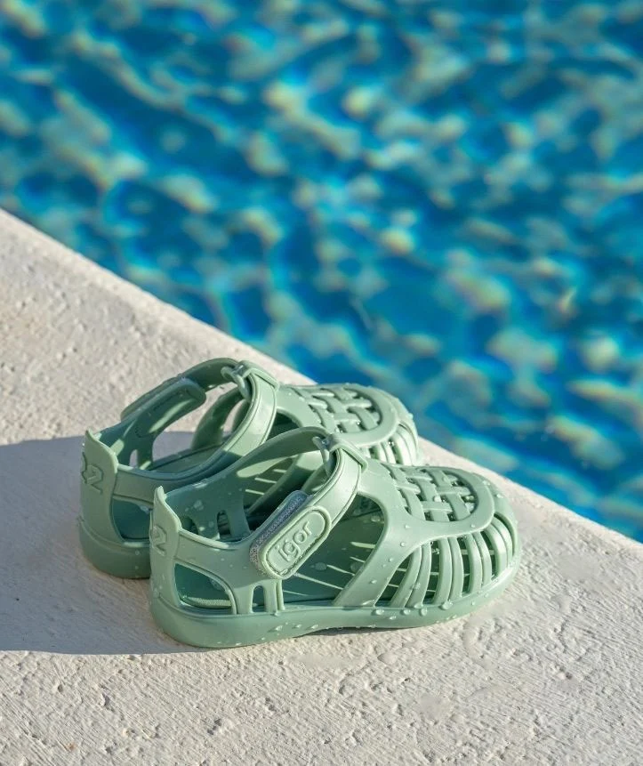 Sandália Tobby Solid Matcha V26 - Igor Shoes