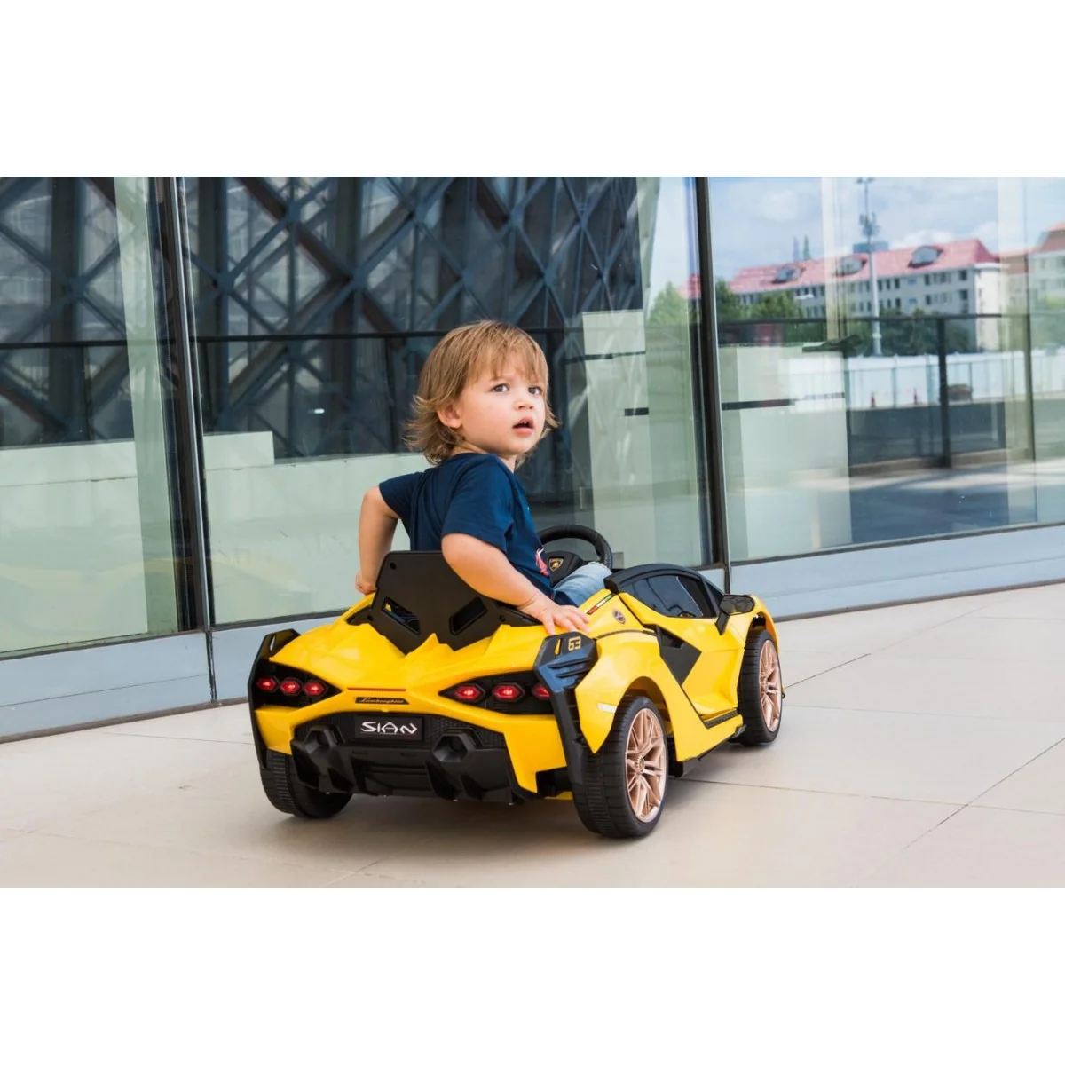 Carro Elétrico para Crianças Lamborghini Sian - 12V (PREMIUM) - Image 3