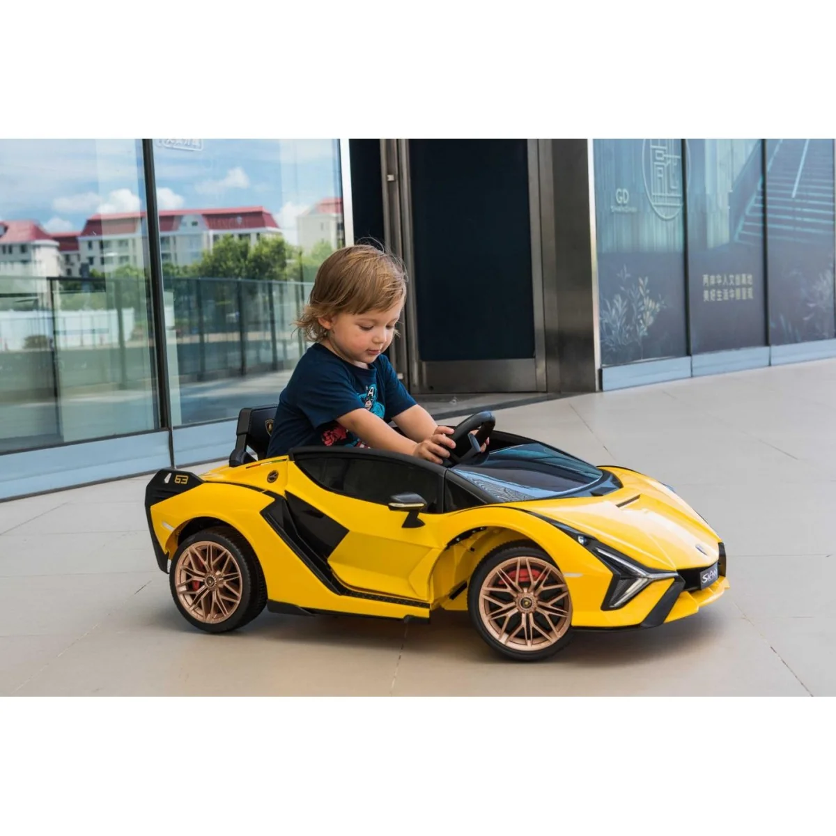 Carro Elétrico para Crianças Lamborghini Sian - 12V (PREMIUM)